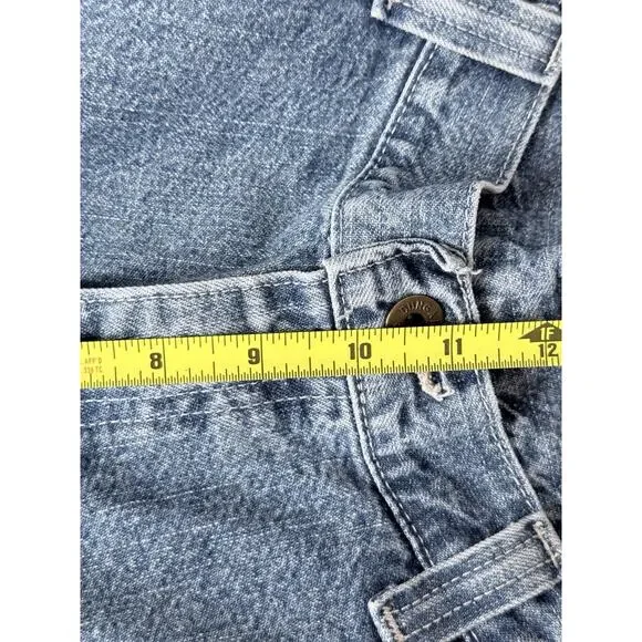 Vintage Lee Dungarees Carpenter Jeans Size 28 Relaxed Fit Y2K 29х31 USA 90s - Picture 8 of 13